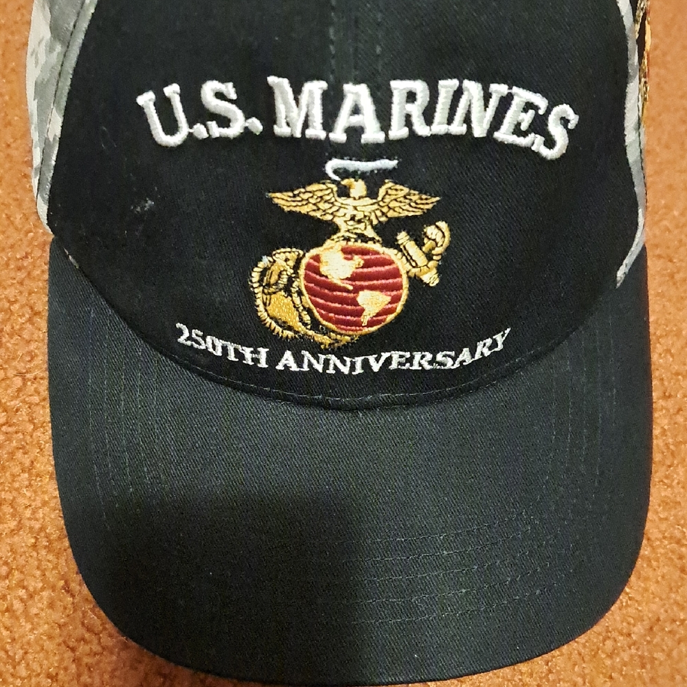 New / U.S. Marines 250th Anniversary Cap